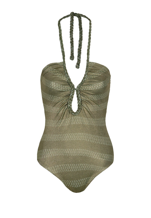Saint Tropez One Piece / Golden Green